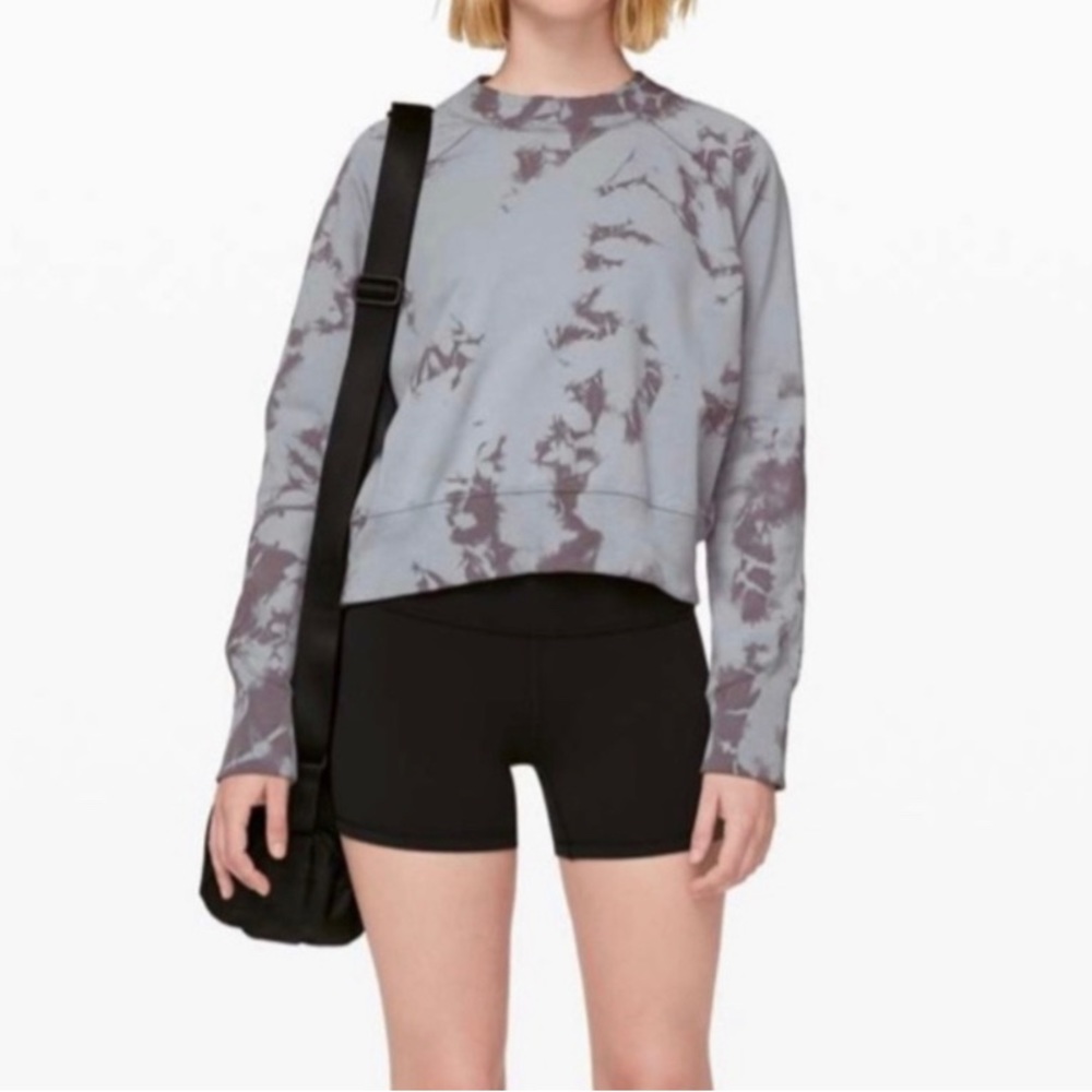 lulemon Ready to Roll Tie Dye Pullover